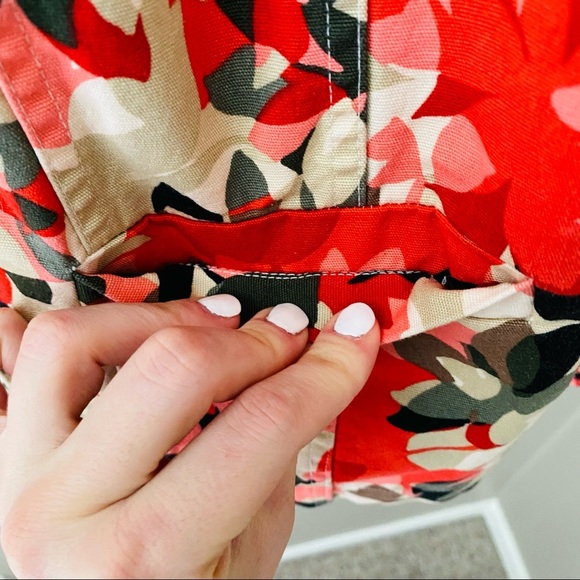 Charter Club Floral Print Button Up Jacket Sz Medium - Picture 10 of 10